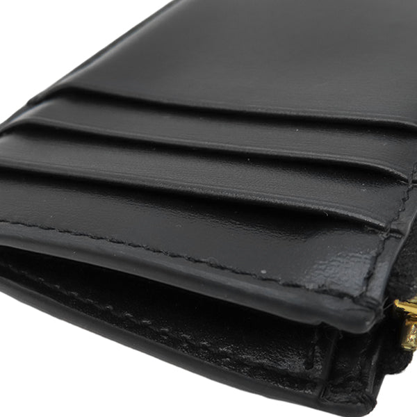 CELINEジップカードホルダー ブラック　セリーヌ　ケース 1点限定！！】セリーヌ ジップ付きカードホルダー (CELINE/カード