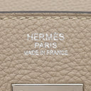 エルメス HERMES バーキン30 トゥルティエールグレー トゴ ハンドバッグ シルバー金具 グレージュ