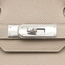 エルメス HERMES バーキン30 トゥルティエールグレー トゴ ハンドバッグ シルバー金具 グレージュ
