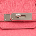 エルメス HERMES バーキン30 ローズリップスティック トゴ ハンドバッグ シルバー金具