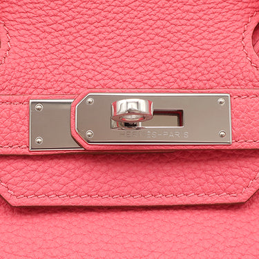 エルメス HERMES バーキン30 ローズリップスティック トゴ ハンドバッグ シルバー金具