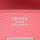 エルメス HERMES バーキン30 ローズリップスティック トゴ ハンドバッグ シルバー金具