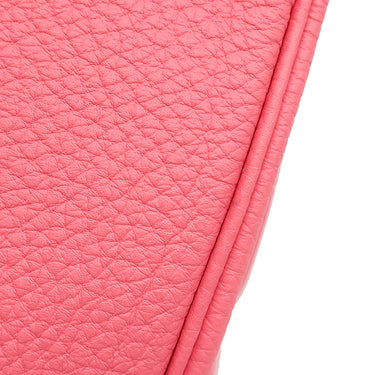 エルメス HERMES バーキン30 ローズリップスティック トゴ ハンドバッグ シルバー金具