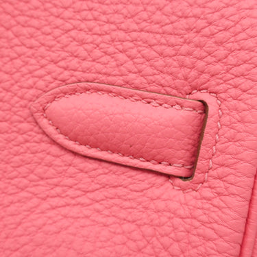 エルメス HERMES バーキン30 ローズリップスティック トゴ ハンドバッグ シルバー金具
