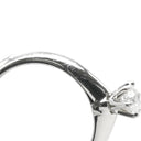 ティファニー Tiffany & Co ソリティア ダイヤリング プラチナシルバー Pt950 ダイヤモンド リング 指輪 T＆Co. 一粒 1P 立爪 0.26ct 7号