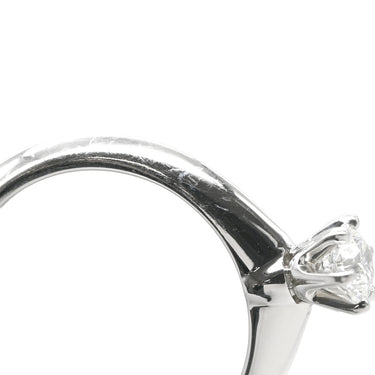 ティファニー Tiffany & Co ソリティア ダイヤリング プラチナシルバー Pt950 ダイヤモンド リング 指輪 T＆Co. 一粒 1P 立爪 0.26ct 7号