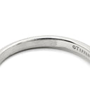 ティファニー Tiffany & Co ソリティア ダイヤリング プラチナシルバー Pt950 ダイヤモンド リング 指輪 T＆Co. 一粒 1P 立爪 0.26ct 7号