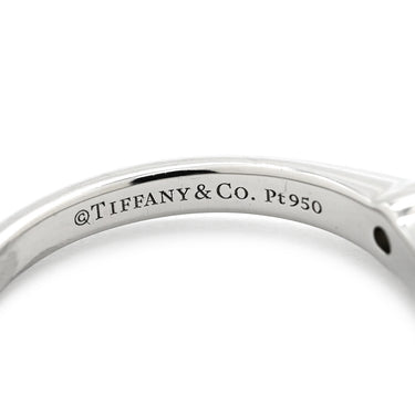 ティファニー Tiffany & Co ソリティア ダイヤリング プラチナシルバー Pt950 ダイヤモンド リング 指輪 T＆Co. 一粒 1P 立爪 0.26ct 7号