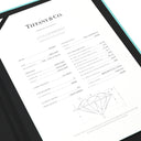 ティファニー Tiffany & Co ソリティア ダイヤリング プラチナシルバー Pt950 ダイヤモンド リング 指輪 T＆Co. 一粒 1P 立爪 0.26ct 7号