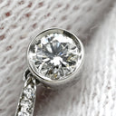 ティファニー Tiffany & Co ジャズ ドロップ ダイヤ ピアス プラチナシルバー Pt950 ダイヤモンド ピアス T＆Co. プラチナム PT