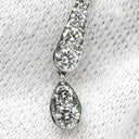 ティファニー Tiffany & Co ジャズ ドロップ ダイヤ ピアス プラチナシルバー Pt950 ダイヤモンド ピアス T＆Co. プラチナム PT