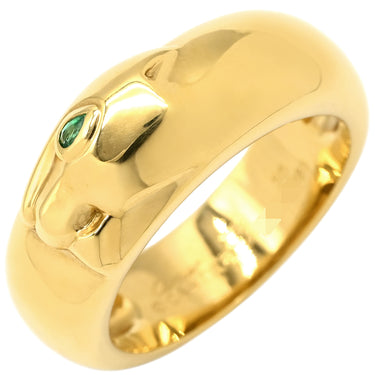 カルティエ Cartier パンテール ドゥ カルティエ リング イエローゴールド K18YG #56(JP16) リング 指輪 Cartier パンサー Au750 18K YG 16号