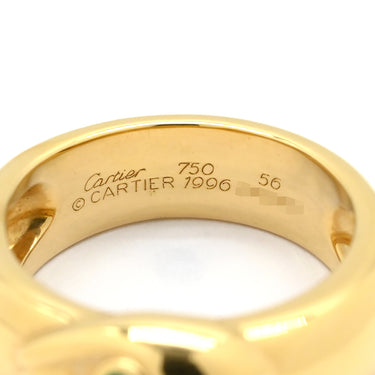 カルティエ Cartier パンテール ドゥ カルティエ リング イエローゴールド K18YG #56(JP16) リング 指輪 Cartier パンサー Au750 18K YG 16号