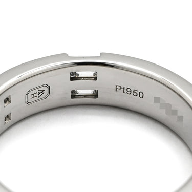 ハリーウィンストン Harry Winston トラフィック アクセント バンドリング WBDPPCBZS10 プラチナシルバー Pt950 ダイヤモンド リング 指輪 ダイヤモンド プラチナ パヴェダイヤ 16石 18号