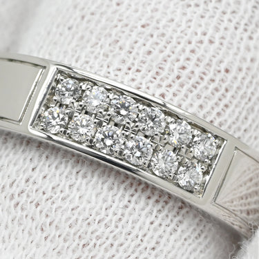 ハリーウィンストン Harry Winston トラフィック アクセント バンドリング WBDPPCBZS10 プラチナシルバー Pt950 ダイヤモンド リング 指輪 ダイヤモンド プラチナ パヴェダイヤ 16石 18号