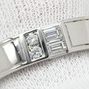 ハリーウィンストン Harry Winston トラフィック アクセント バンドリング WBDPPCBZS10 プラチナシルバー Pt950 ダイヤモンド リング 指輪 ダイヤモンド プラチナ パヴェダイヤ 16石 18号