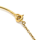 カルティエ Cartier ヒンドゥ イエローゴールド K18YG ダイヤモンド ブレスレット 4P 4石 4粒 ダイヤ K18YG Au750 18K 18金 フラワー 花 ロータス 蓮モチーフ