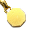 ルイヴィトン LOUIS VUITTON オクタゴン ネックレス イエローゴールド K18YG ネックレス LOUIS VUITTON Au750 18K 18金 8角形 リンクチェーン