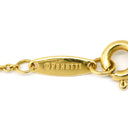 ティファニー Tiffany & Co バイザヤード シングルダイヤモンド ペンダント イエローゴールド K18YG ダイヤモンド ネックレス T&Co. 1P 1石 1粒 エルサペレッティ