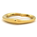 ティファニー Tiffany & Co オープンハート イエローゴールド K18YG ペンダントトップ エルサペレッティ ネックレストップ 18K 750 YG