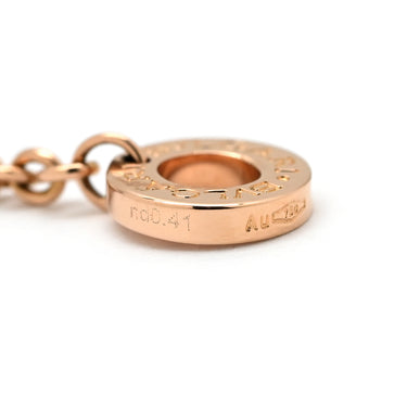 ブルガリ BVLGARI ビーゼロワン パーフェクト ミステイク ダイヤ ピンクゴールドXホワイトゴールド K18PG K18WG ダイヤモンド ネックレス B-zero1 18K 750PG WG