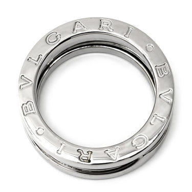 ブルガリ BVLGARI ビーゼロワン B-zero1 2バンド ホワイトゴールド K18WG #49 リング 指輪 BVLGARI K18WG Au750 18K 18金 8.5号