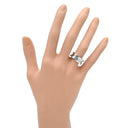 ブルガリ BVLGARI ビーゼロワン B-zero1 2バンド ホワイトゴールド K18WG #49 リング 指輪 BVLGARI K18WG Au750 18K 18金 8.5号