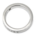 ブルガリ BVLGARI ブルガリブルガリ ダブルロゴ AN853348 ホワイトゴールド K18WG ダイヤモンド リング 指輪 18K 750AU 1Pダイヤモンド 11.5号