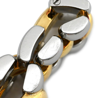 ショパール CHOPARD ハッピーダイヤモンド ハート 82/8401-20 イエローゴールド×シルバー K18YG ステンレススチール ダイヤモンド リング 指輪 K18YG×SS Au750 ムービング 1P 9号