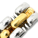ショパール CHOPARD ハッピーダイヤモンド ハート 82/8401-20 イエローゴールド×シルバー K18YG ステンレススチール ダイヤモンド リング 指輪 K18YG×SS Au750 ムービング 1P 9号