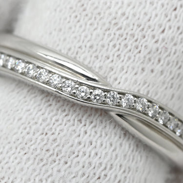 ハリーウィンストン Harry Winston トリスト ワンロウ WBDPRD1RTST プラチナシルバー Pt950 ダイヤモンド リング 指輪 ダイヤモンド 29石 7.5号