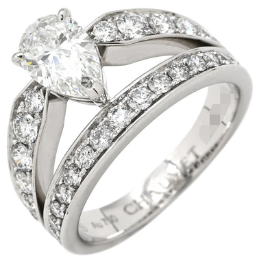 ショーメ CHAUMET ジョゼフィーヌ コレクション ティアラ ダイヤリング ホワイトゴールド K18WG ダイヤモンド リング 指輪 Chaumet 750 18K 18金 9号