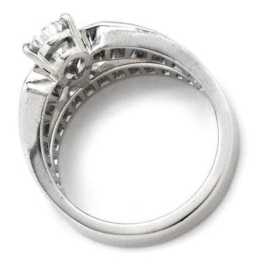 ショーメ CHAUMET ジョゼフィーヌ コレクション ティアラ ダイヤリング ホワイトゴールド K18WG ダイヤモンド リング 指輪 Chaumet 750 18K 18金 9号