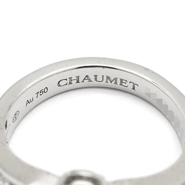 ショーメ CHAUMET ジョゼフィーヌ コレクション ティアラ ダイヤリング ホワイトゴールド K18WG ダイヤモンド リング 指輪 Chaumet 750 18K 18金 9号