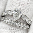 ショーメ CHAUMET ジョゼフィーヌ コレクション ティアラ ダイヤリング ホワイトゴールド K18WG ダイヤモンド リング 指輪 Chaumet 750 18K 18金 9号