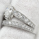 ショーメ CHAUMET ジョゼフィーヌ コレクション ティアラ ダイヤリング ホワイトゴールド K18WG ダイヤモンド リング 指輪 Chaumet 750 18K 18金 9号