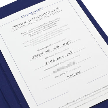 ショーメ CHAUMET ジョゼフィーヌ コレクション ティアラ ダイヤリング ホワイトゴールド K18WG ダイヤモンド リング 指輪 Chaumet 750 18K 18金 9号