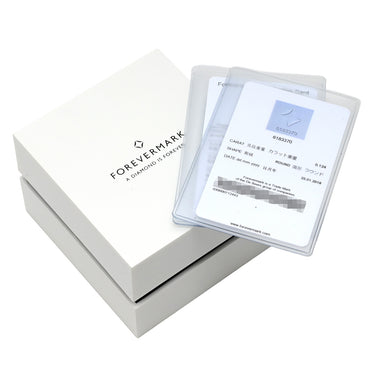 フォーエバーマーク FOREVERMARK Two D collection V2 ダイヤ ペンダント PDPCF66202 プラチナシルバー Pt900 ダイヤモンド Pt850(チェーン) ネックレス 2Pダイヤ