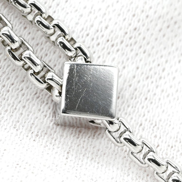 フォッペ FOPE ダイヤモンド パヴェ ネックレス ホワイトゴールド K18WG ダイヤモンド ネックレス FOPE Au750 WG 18K ノヴェチェント メッシュ Y字