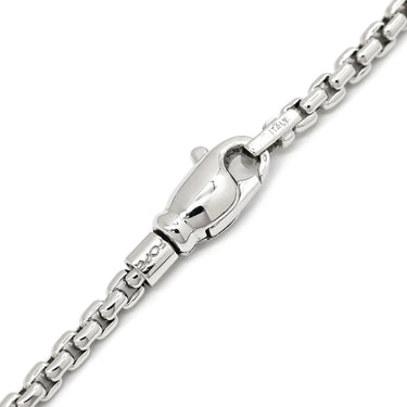 フォッペ FOPE ダイヤモンド パヴェ ネックレス ホワイトゴールド K18WG ダイヤモンド ネックレス FOPE Au750 WG 18K ノヴェチェント メッシュ Y字