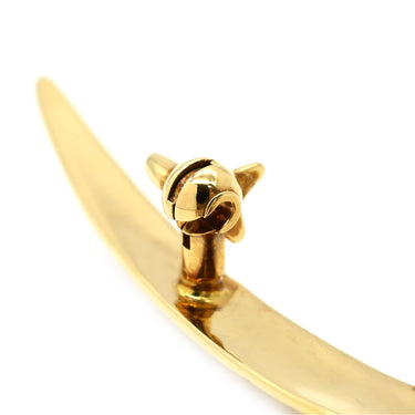 ミキモト MIKIMOTO パール ダイヤブローチ イエローゴールド K18YG ダイヤモンド ブローチ MIKIMOTO Au750 18K 18金 淡水パール 真珠 テクスチャ 葉彫り