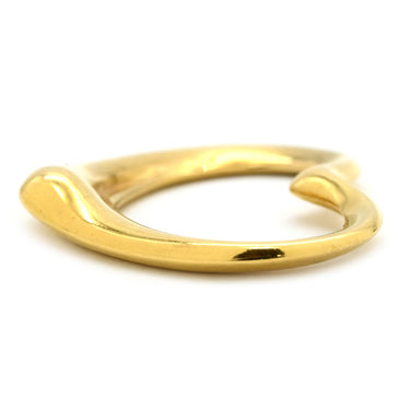 ティファニー Tiffany & Co オープンハート イエローゴールド K18YG ペンダントトップ T&Co. Au750 18K 18金 エルサペレッティ ネックレストップ