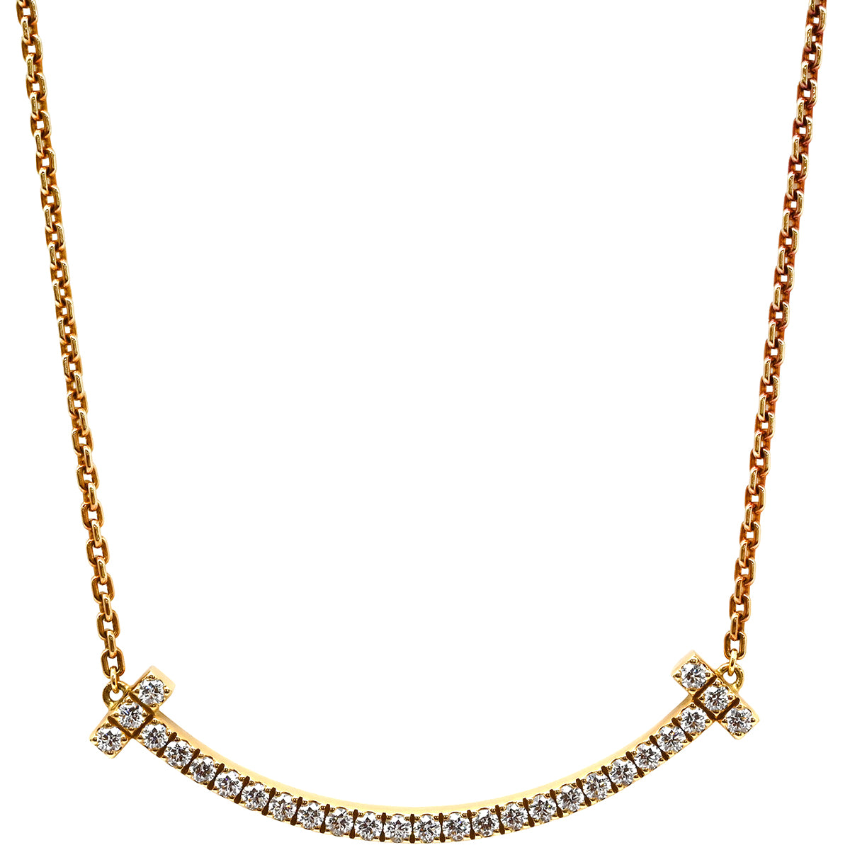 ティファニー Tiffany & Co Tスマイル ペンダント ミディアム