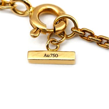 ティファニー Tiffany & Co Tスマイル ペンダント ミディアム ダイヤモンド イエローゴールド K18YG ダイヤモンド ネックレス Au750 Tiffany T smile