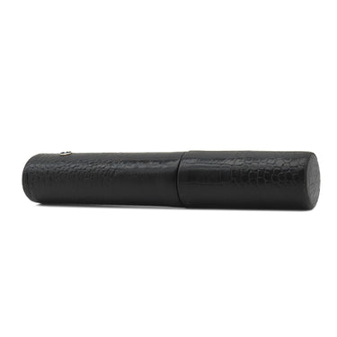モンブラン Montblanc フローレンス ペンポーチ ブラック レザー ペンケース 黒 ホワイトスター マイスターシュテュック クロコ型押し
