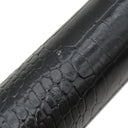 モンブラン Montblanc フローレンス ペンポーチ ブラック レザー ペンケース 黒 ホワイトスター マイスターシュテュック クロコ型押し