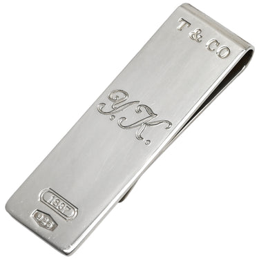 ティファニー Tiffany & Co 1837 シルバー シルバー925 マネークリップ Ag925 SV925 札ばさみ イニシャル入り
