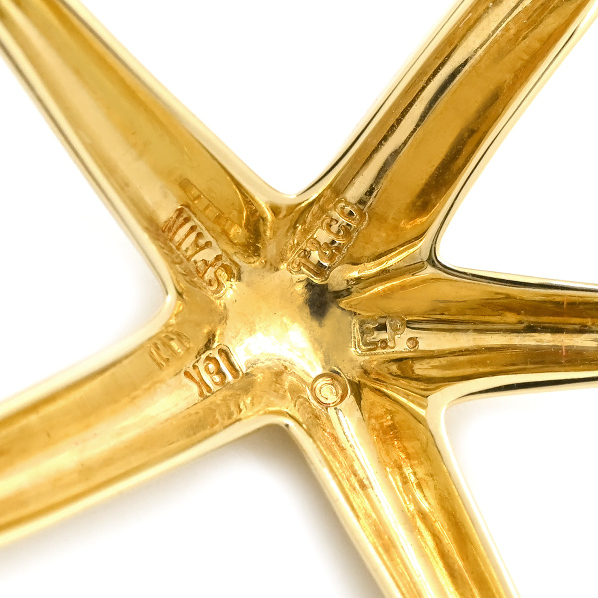 ティファニー Tiffany & Co スターフィッシュ イエローゴールド