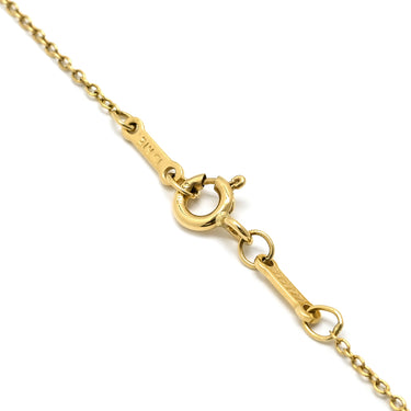 ティファニー Tiffany & Co スターフィッシュ イエローゴールド K18YG ネックレス Au750 18K 18金 T&Co. ヒトデモチーフ