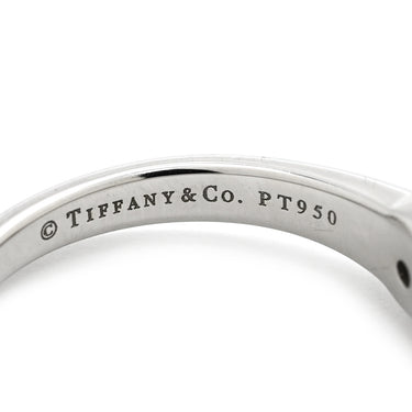 ティファニー Tiffany & Co ソリティア ダイヤリング プラチナシルバー Pt950 ダイヤモンド リング 指輪 T＆Co. 一粒 1P プラチナ 立爪 0.90ct 10号